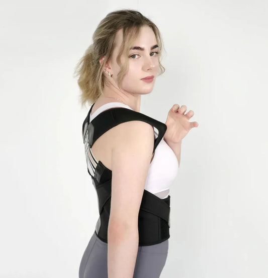 Adjustable Back Posture Corrector – Invisible Clavicle Support Brace for Neck, Shoulder & Spine Alignment